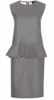 McQ ALEXANDER MCQUEEN - Wool-blend Valace Dress - Designer Dress hire