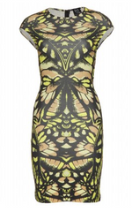 McQ ALEXANDER MCQUEEN - Camouflage Print Dress - Designer Dress Hire