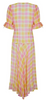 GHOST - Megan Poppy Tartan Dress - Designer Dress hire
