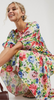 TWISTED WUNDER - Midi Tea Lemon Floral Dress - Designer Dress hire