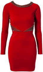 NLY - Bonnie Dress Red - Designer Dress Hire