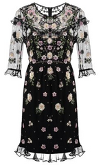 NEEDLE & THREAD - Floral Embroidered Dress - Rent Designer Dresses at Girl Meets Dress