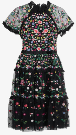 NEEDLE & THREAD - Lazy Daisy Cocktail Dress - Designer Dress hire