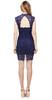 NICOLE MILLER - Eva Dress Indigo - Designer Dress hire