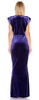 NORMA KAMALI - Rectangle Velvet Gown - Designer Dress hire