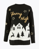 M&S COLLECTION - Starry Night Christmas Jumper - Designer Dress hire