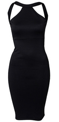 OH MY LOVE - Hook An Eye Cut Out Dress - Designer Dress Hire