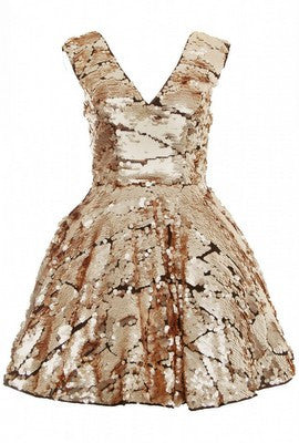 Gold Sequin Prom Dress – Girl Meets Dress