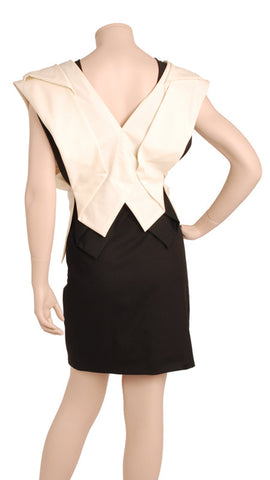 KIRSTY DOYLE - Tuxedo Waistcoat Dress - Designer Dress hire