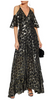 PERSEVERANCE LONDON - Ruffled Metallic Gown - Designer Dress hire