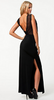 PEARL - Drape Over Dress - Designer Dress hire
