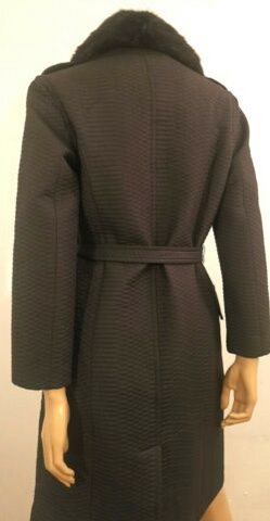 PHILLIPE ADEC - Phillipe Adec Collared Mac - Designer Dress hire