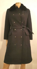 PHILLIPE ADEC - Phillipe Adec Collared Mac - Designer Dress Hire