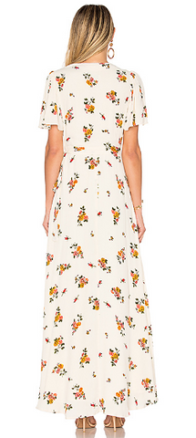 PRIVACY PLEASE - Creme Kimono Dress - Designer Dress hire