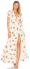 OLIVIA VON HALLE - Aureta Silk Cheetah Dress - Designer Dress hire 