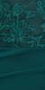 QUIZ - Green Bardot Lace Fishtail Gown - Designer Dress hire