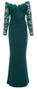 KATIE MAY - A Cut Above Gown Seagreen - Designer Dress hire 