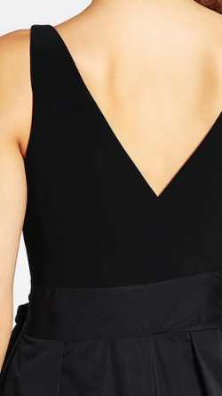 RALPH LAUREN - Black Occasion Gown - Designer Dress hire