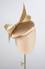 CAMILLA ROSE - Adagio Natural Blush Hat - Designer Dress hire 