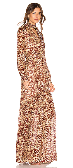 Rachel zoe long sleeve gown top