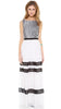 CARMEN MARC VALVO - Crepe Halter Gown - Designer Dress hire 