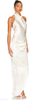 AMANDA UPRICHARD - Samba Gown Ivory - Designer Dress hire