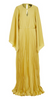 BCBGMAXAZRIA - Chartreuse Pleated Dress - Designer Dress hire