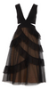 CLUB L - Flocked Fishtail Maxi Dress - Designer Dress hire 