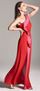 BCBGMAXAZRIA - Harper One Shoulder Ruffle Gown - Designer Dress hire