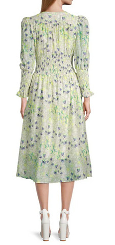 ELLIATT - Matria Smocked Floral Dress - Designer Dress hire