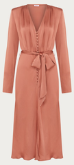 GHOST - Meryl Dress Caramel - Designer Dress Hire