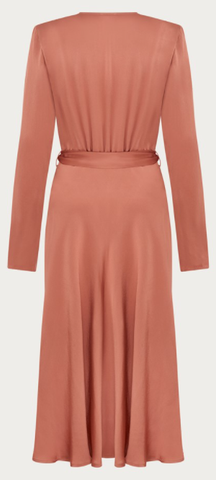 GHOST - Meryl Dress Caramel - Designer Dress hire