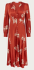 GHOST - Millie Dress Rust Bouquet - Designer Dress hire