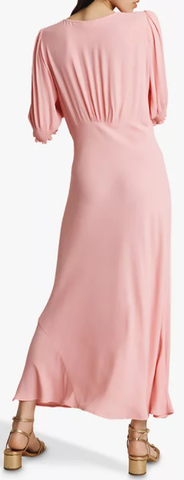 GHOST - Coco Button Front Dress - Designer Dress hire