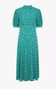 GHOST - Luella Floral Green Dress - Designer Dress hire