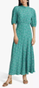 GHOST - Luella Floral Green Dress - Designer Dress hire