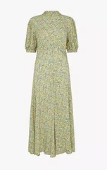 GHOST - Luella Floral Green Yellow - Rent Designer Dresses at Girl Meets Dress