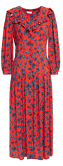 GHOST - Flynn Floral Midi Dress - Designer Dress Hire