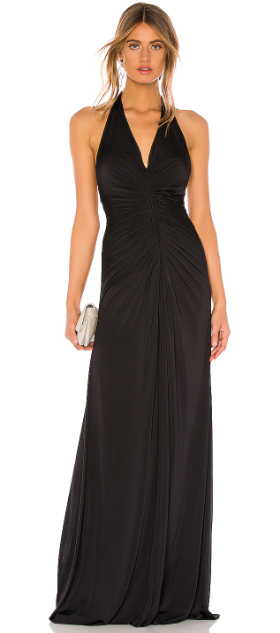 chinese dress ladies Ruched Gown