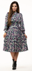 JOLIE MOI - Kathryn Floral Midi Dress - Designer Dress hire