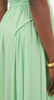 Self Portrait - Spearmint Chiffon Midi Dress - Designer Dress hire