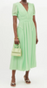 Self Portrait - Spearmint Chiffon Midi Dress - Designer Dress hire