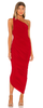 NORMA KAMALI - Red Diana Gown - Designer Dress hire