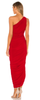 NORMA KAMALI - Red Diana Gown - Designer Dress hire