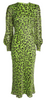 GINA BACCONI - Thandie Crepe And Chiffon Dress - Designer Dress hire 