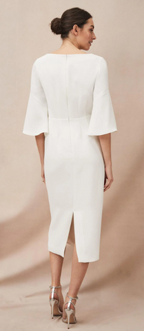 PHASE EIGHT - Layla Bow Midi Dress - Designer Dress hire