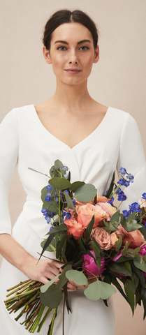 PHASE EIGHT - Layla Bow Midi Dress - Designer Dress hire