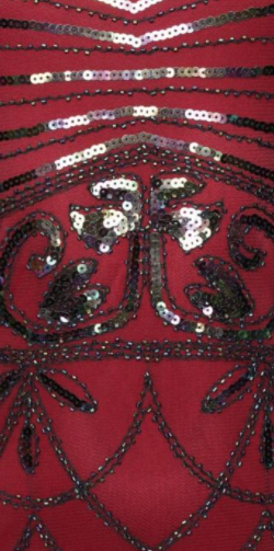 Gabrielle 1920s Flapper Dress Red