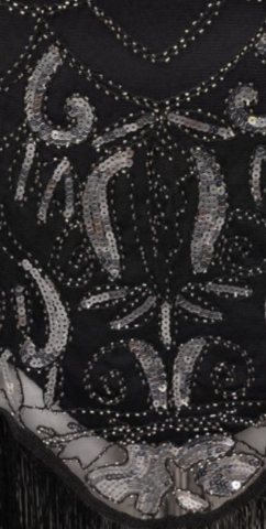RO ROX - Gabrielle 1920s Flapper Dress Gold - Designer Dress hire