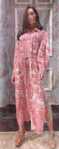RAISHMA - Studio Isobel Pink Dress - Designer Dress hire